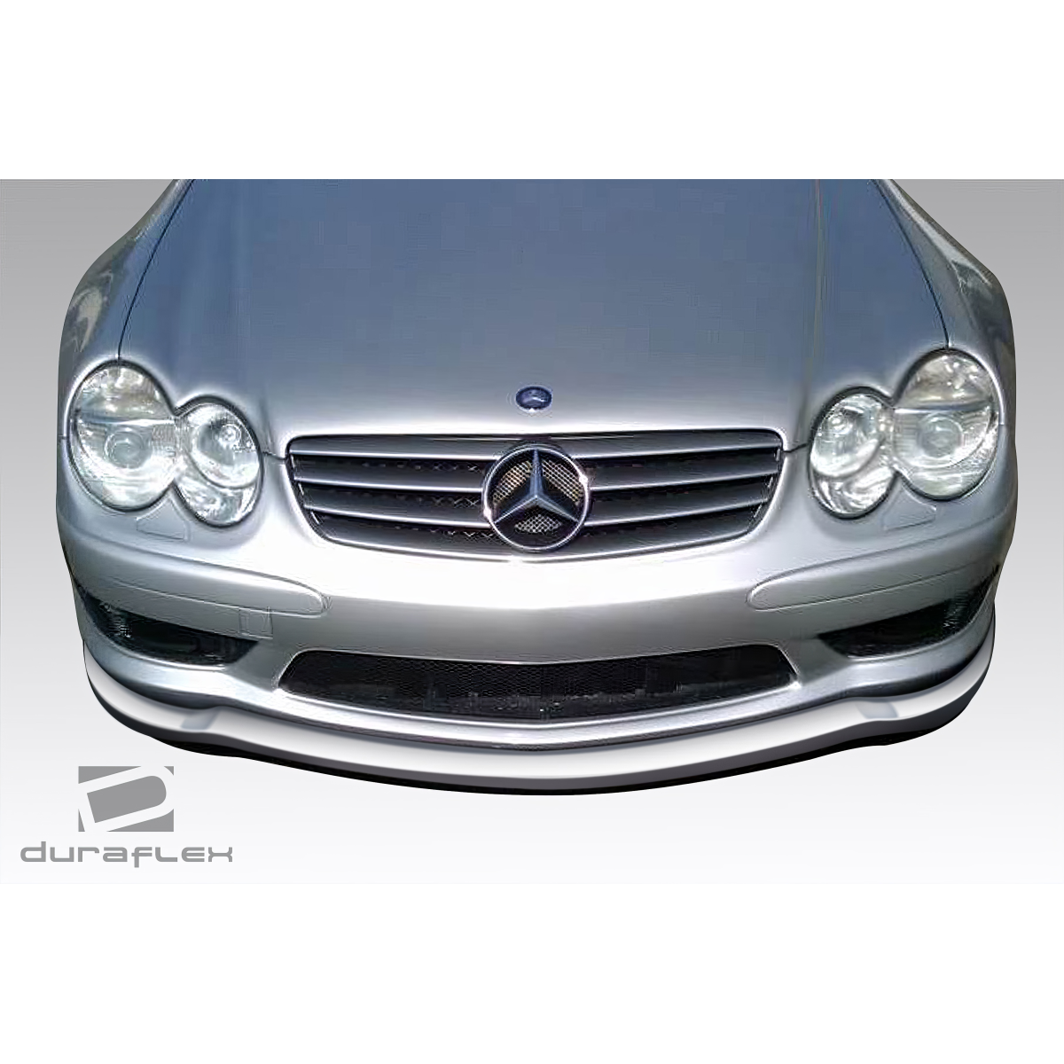 Modify your Mercedes-Benz SL-Class 2003 with our Exterior/Front Bumpers or Lips - Front view of the vehicle at a straight angle