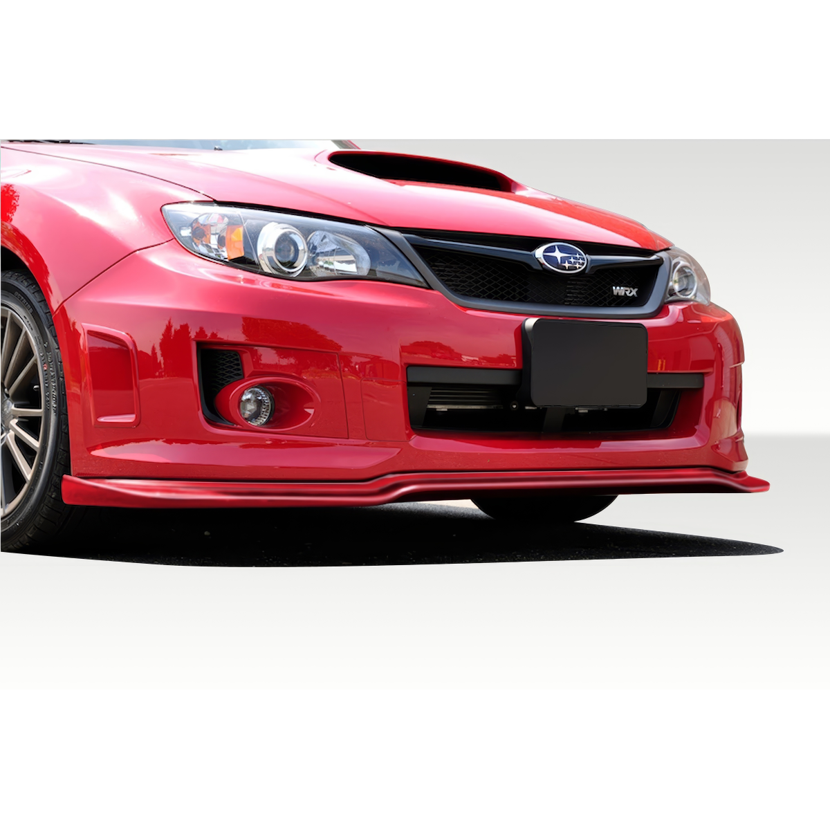 Modify your Subaru Impreza 2011 with our Exterior/Front Bumpers or Lips - Image shows front lip at a low angle