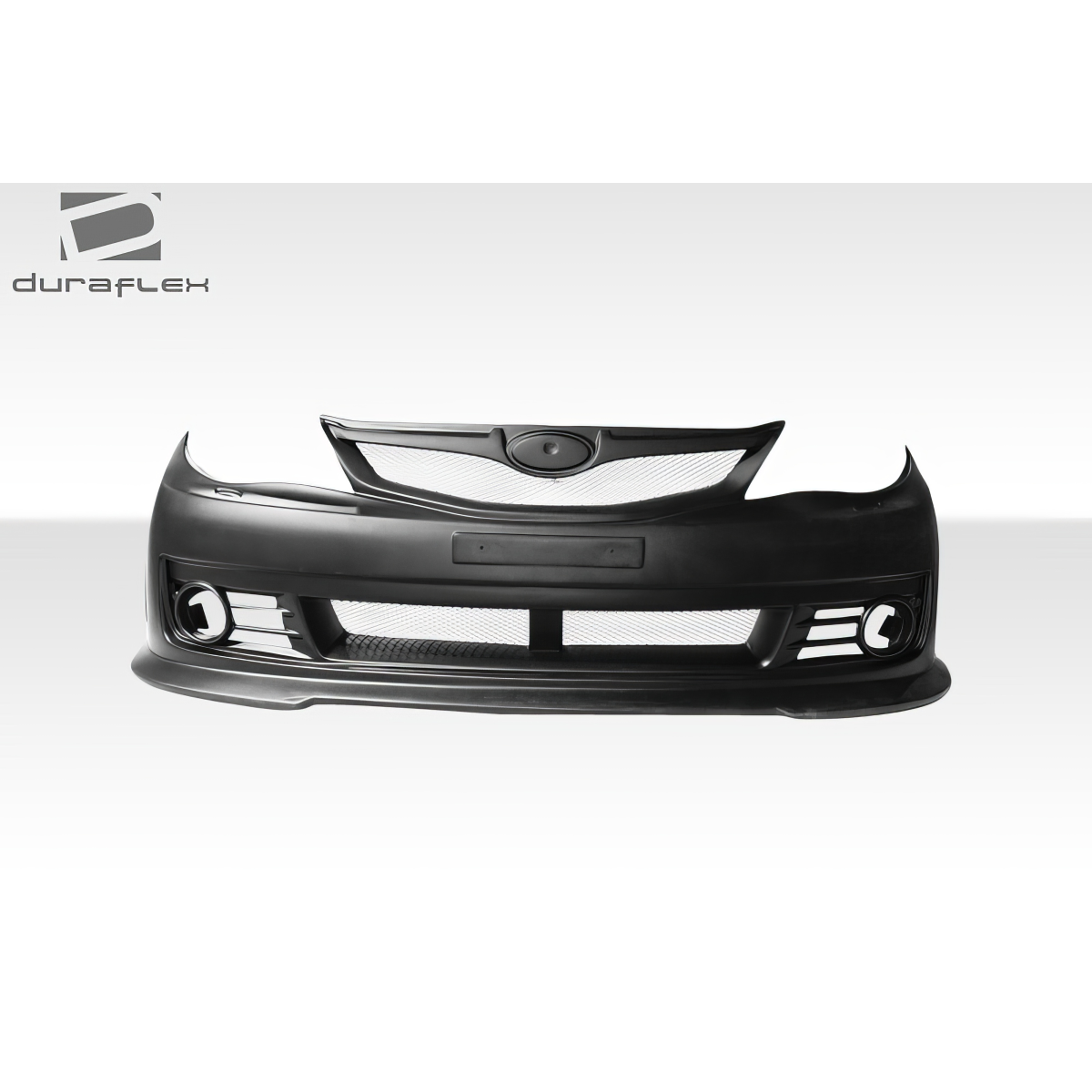 Modify your Subaru Impreza 2008 with our Exterior/Front Bumpers or Lips - Front view of a car bumper at eye level