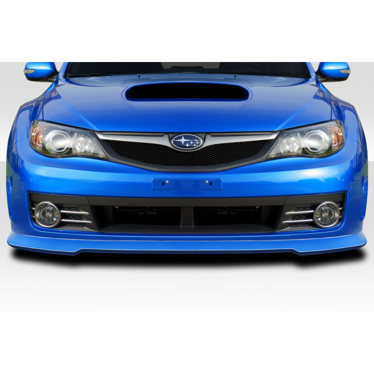 Modify your Subaru Impreza 2008 with our Exterior/Front Bumpers or Lips - Front view of the vehicle at eye level