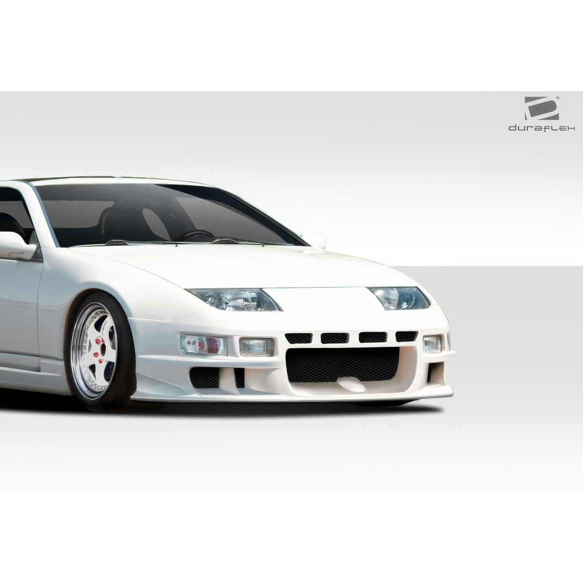 Modify your Nissan 300ZX 1990 with our Exterior/Front Bumpers or Lips - Slight front angle highlighting bumper styling