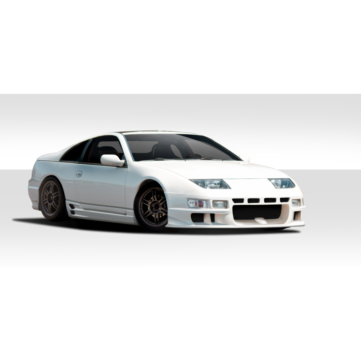 Modify your Nissan 300ZX 1990 with our Exterior/Complete Body Kits - Front angle view of Nissan 300ZX body kit