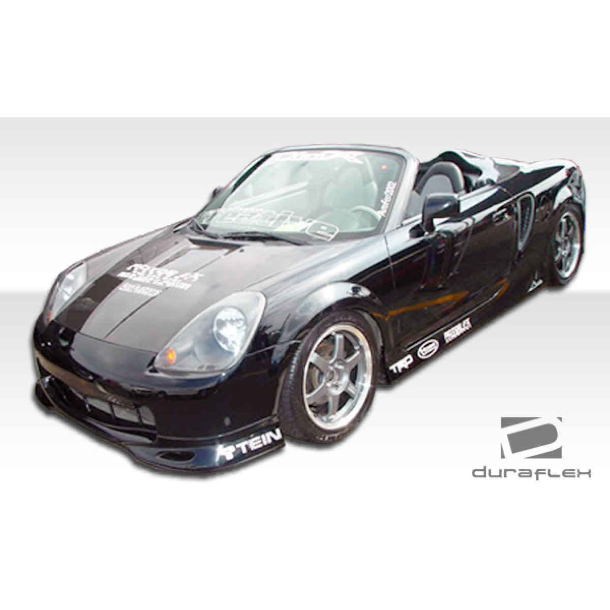 Modify your Toyota MR2 Spyder 2004 with our Exterior/Complete Body Kits - Front three quarter angle view of the MR2 Spyder