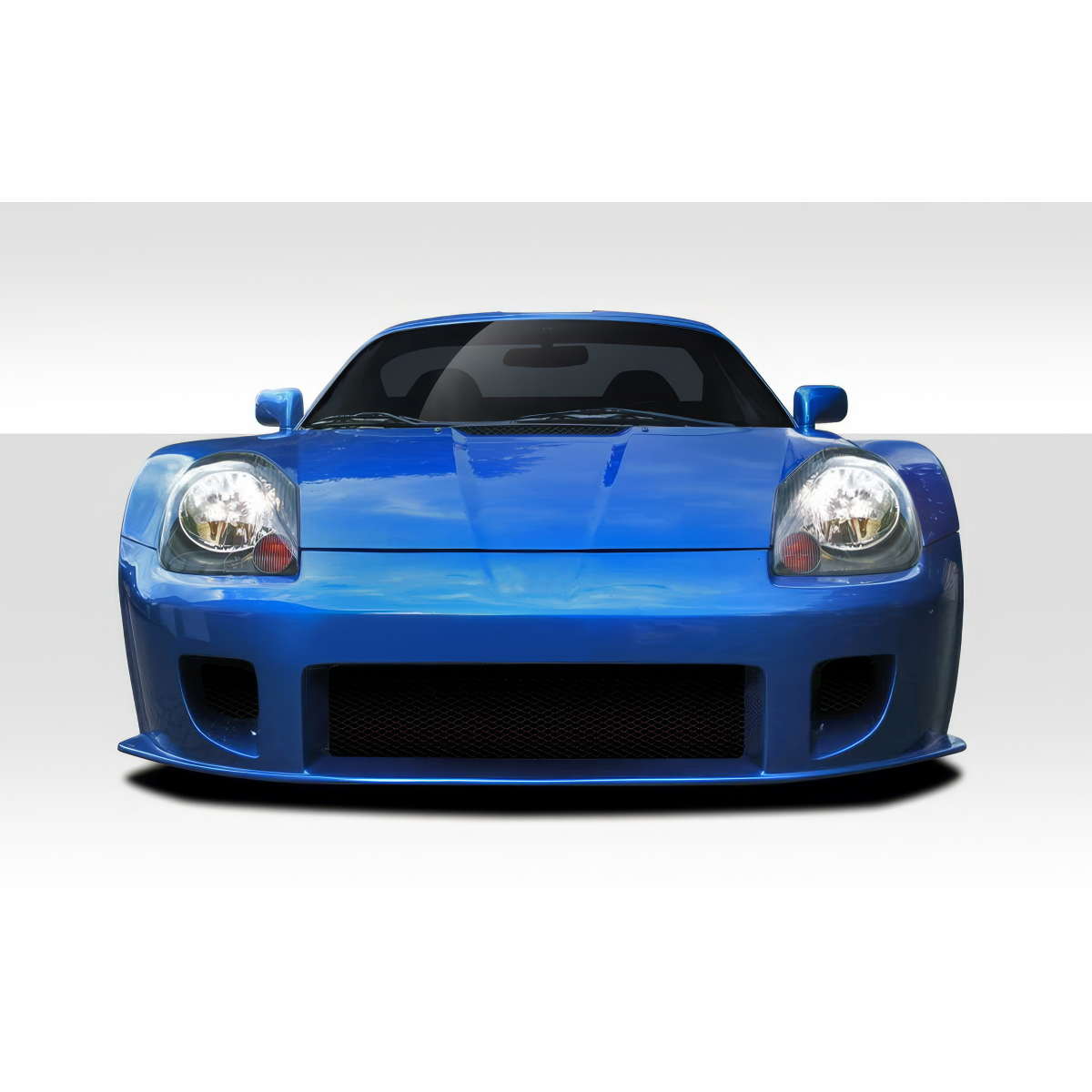 Modify your Toyota MR2 2000 with our Exterior/Complete Body Kits - Front view of a car at eye level