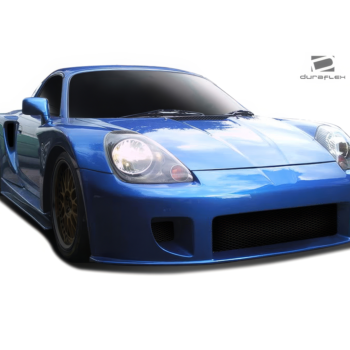 Modify your Toyota MR2 2000 with our Exterior/Complete Body Kits - Frontal view of the vehicle at low angle