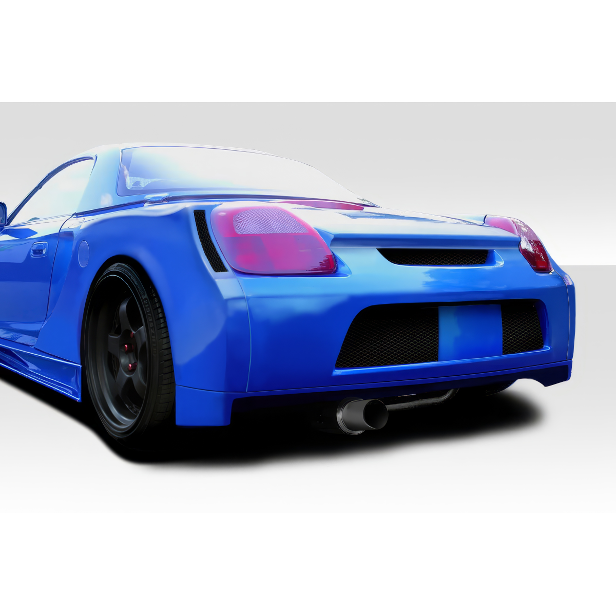 Modify your Toyota MR2 2000 with our Exterior/Rear Bumpers or Lips - Image viewed from rear left angle