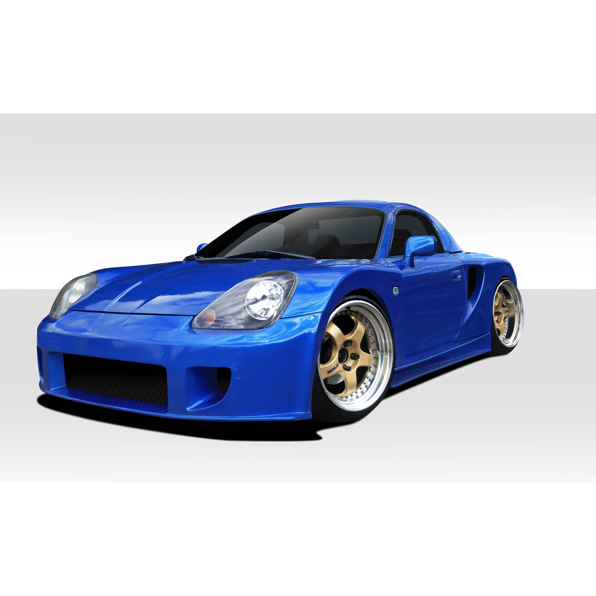 Modify your Toyota MR2 2000 with our Exterior/Complete Body Kits - Front three-quarter angle view of the vehicle