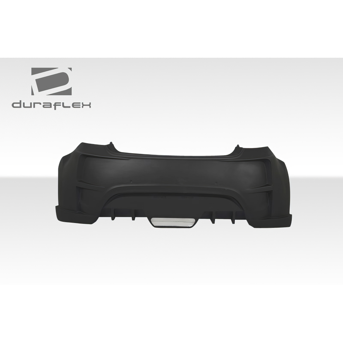 Modify your Hyundai Veloster 2012 with our Exterior/Rear Bumpers or Lips - The part is shown from a straight rear view