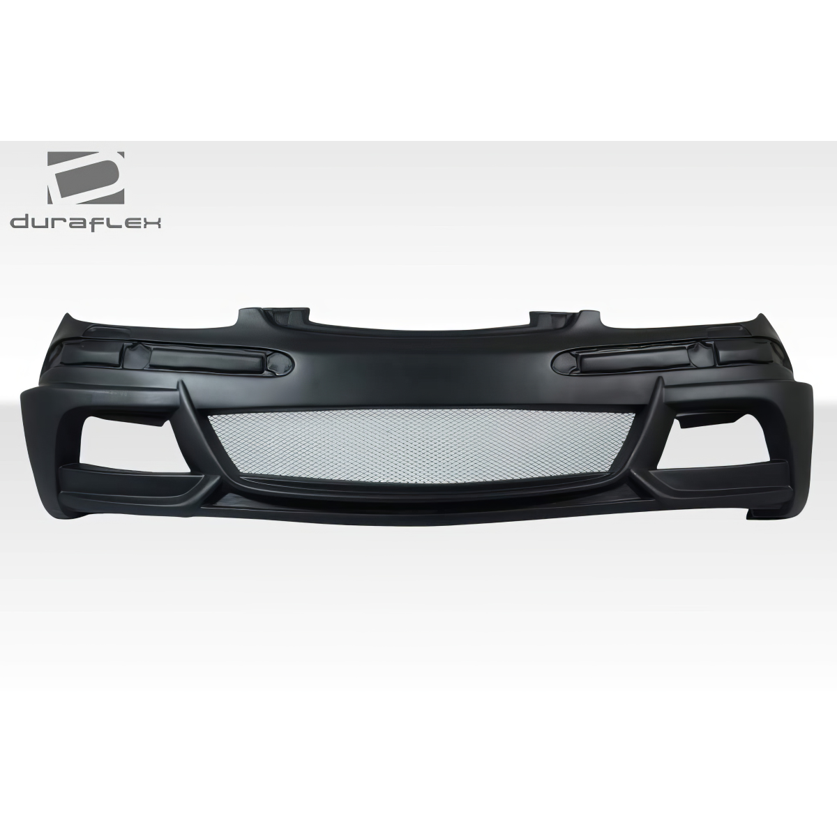 Modify your Mercedes-Benz S-Class 2003 with our Exterior/Front Bumpers or Lips - Front view of bumper showing angle straight on