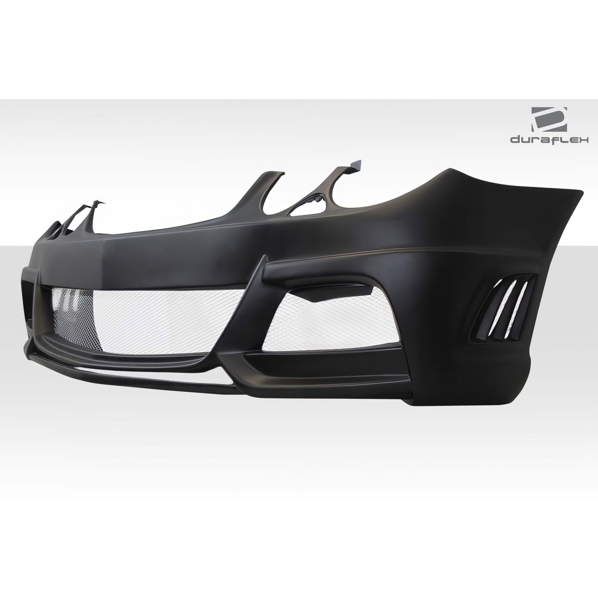 Modify your Mercedes-Benz E55 AMG 2003 with our Exterior/Front Bumpers or Lips - Front view angled slightly from the side