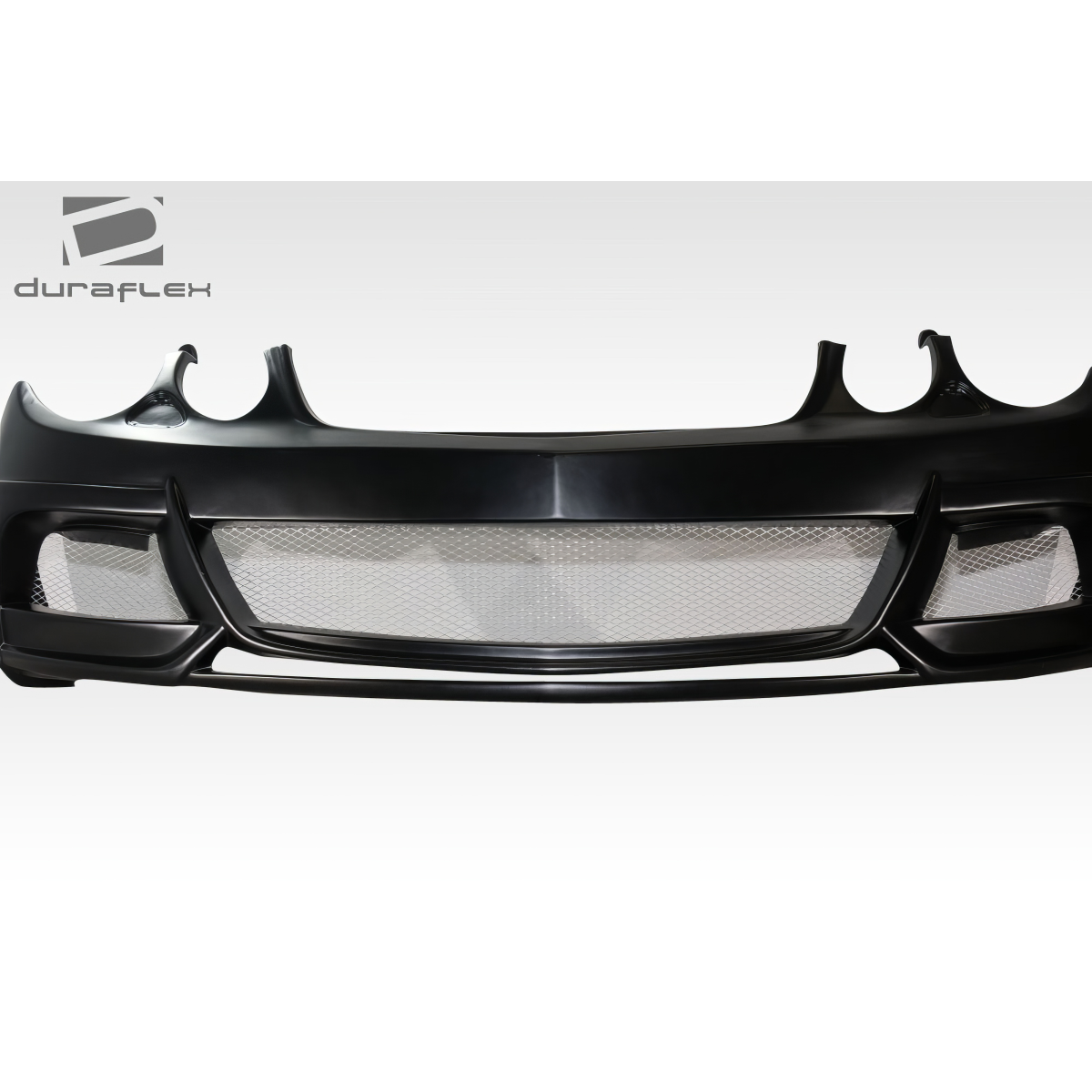 Modify your Mercedes-Benz E55 AMG 2007 with our Exterior/Front Bumpers or Lips - Front view of the bumper part at a straight angle