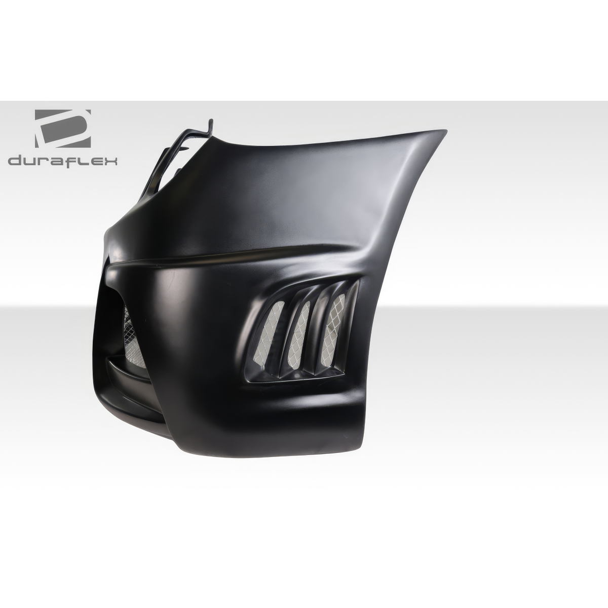 Modify your Mercedes-Benz E55 AMG 2007 with our Exterior/Front Bumpers or Lips - The part is shown at a side angle