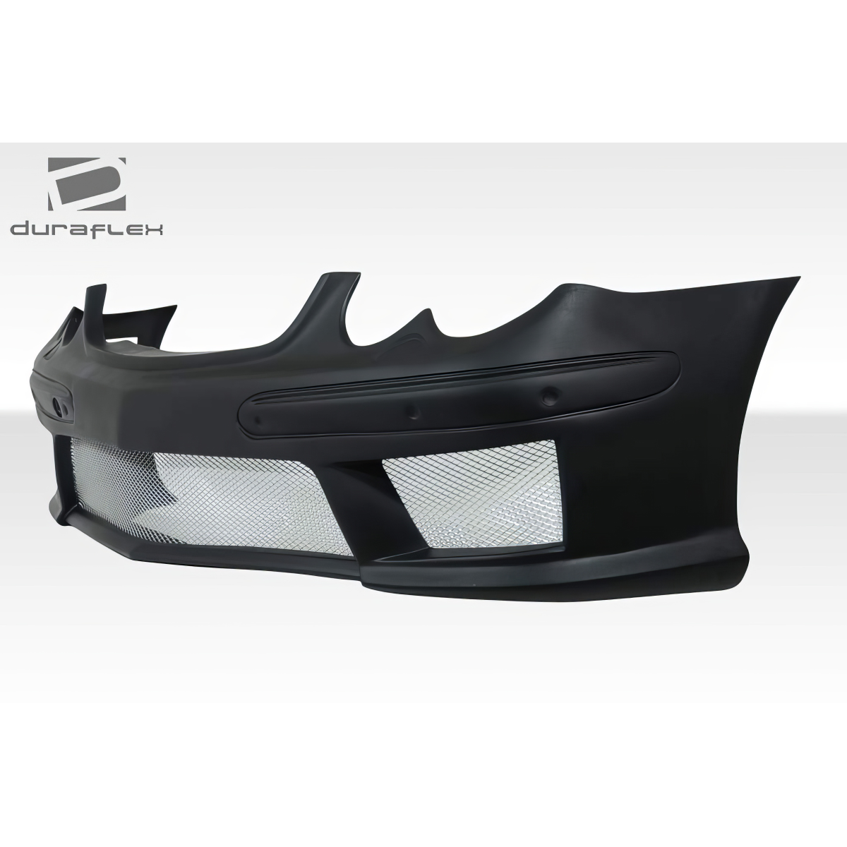 Modify your Mercedes-Benz CLK-Class 2003 with our Exterior/Front Bumpers or Lips - Part shown from a side view angle