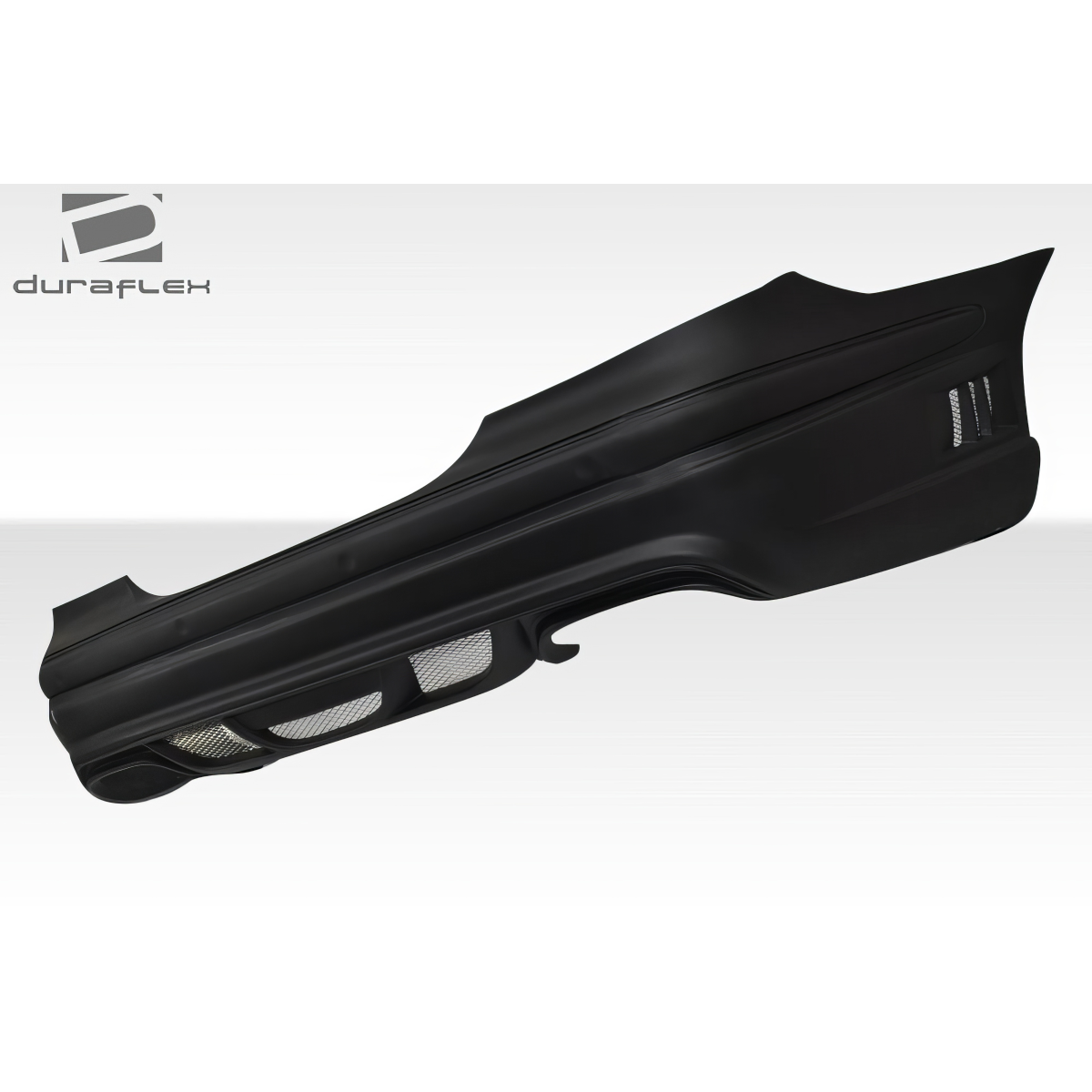 Modify your Mercedes-Benz CLK-Class 2003 with our Exterior/Rear Bumpers - Viewed from a side angle with slight tilt