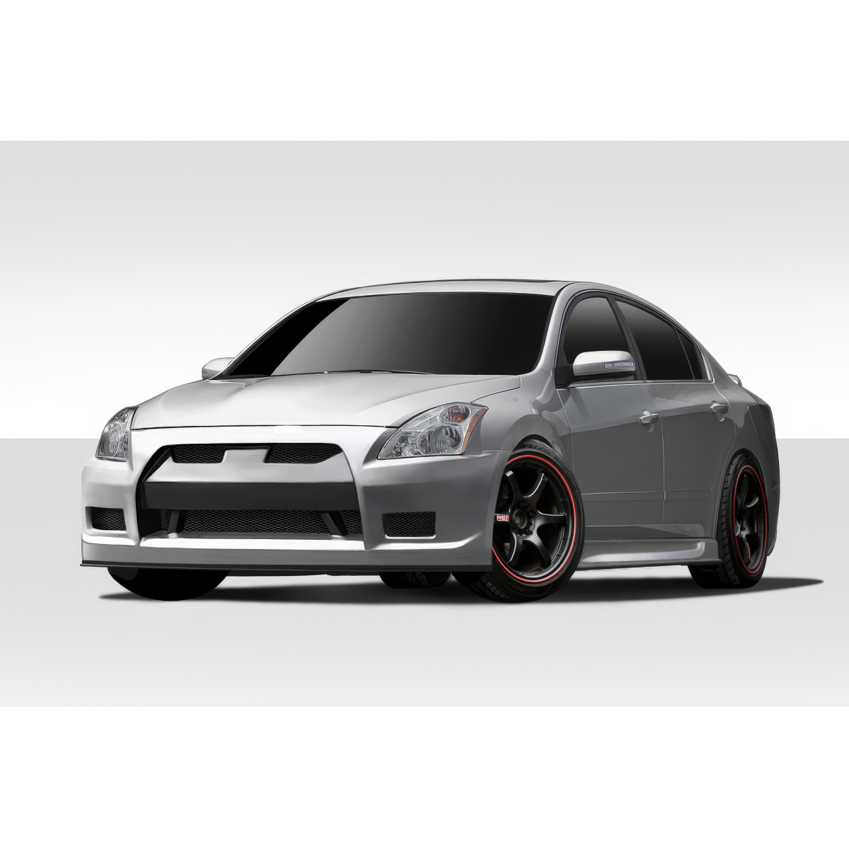 Modify your Nissan Altima 2010 with our Exterior/Complete Body Kits - Angled view from the front and slightly to the side