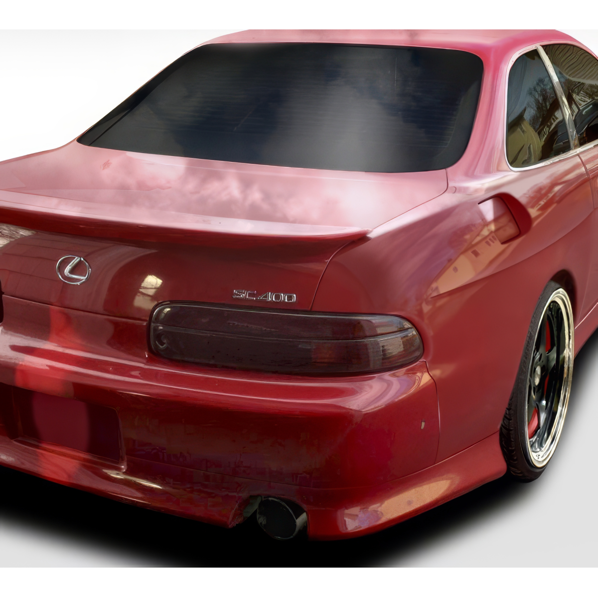 Modify your Lexus SC300 1992 with our Exterior/Fenders - Rear angle view of a Lexus SC300 SC400