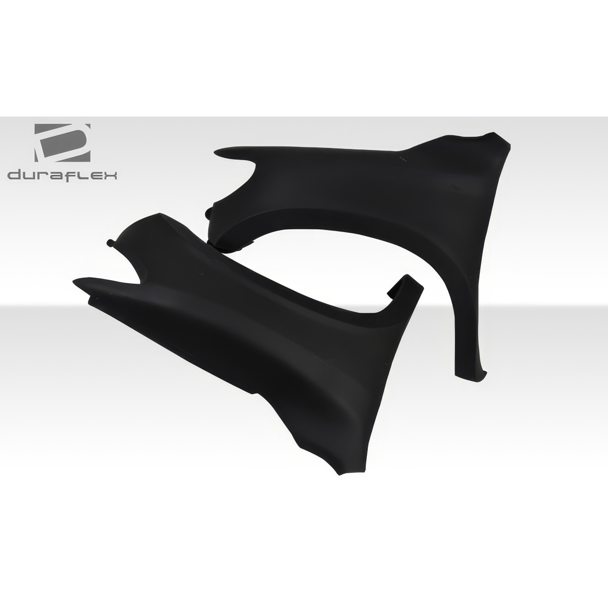 Modify your Toyota Tundra 2007 with our Exterior/Fenders - Front angle showing two fenders in black finish