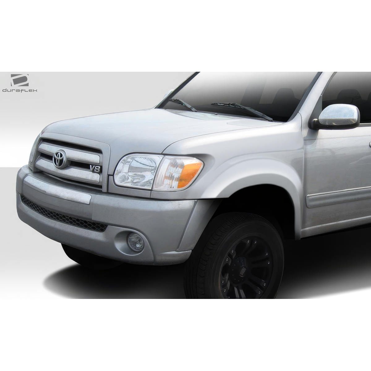 Modify your Toyota Tundra 2004 with our Exterior/Fenders - Front quarter angle view of the vehicle part