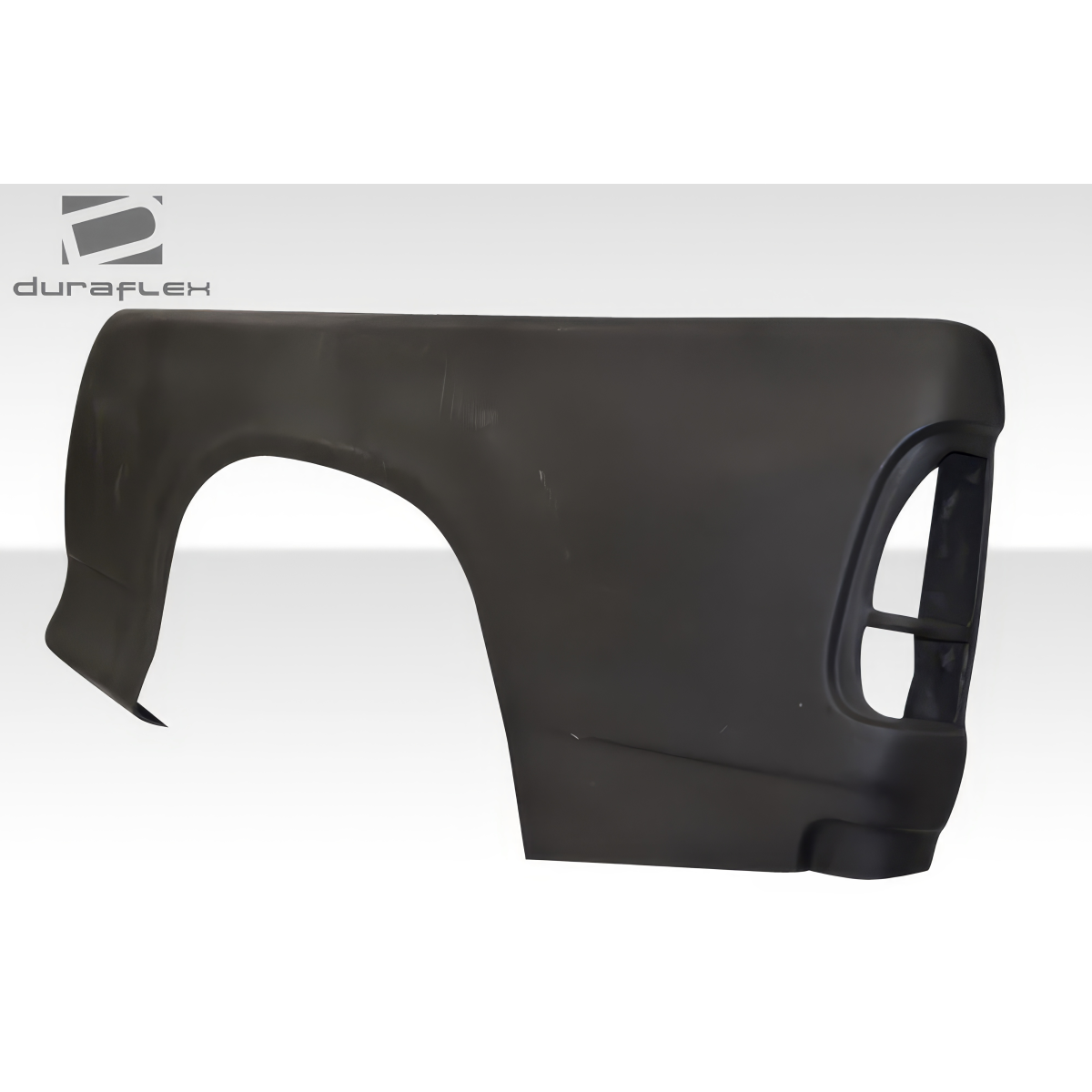 Modify your Ford F-150 1997 with our Exterior/Fenders - Side view of fender part at slight angle