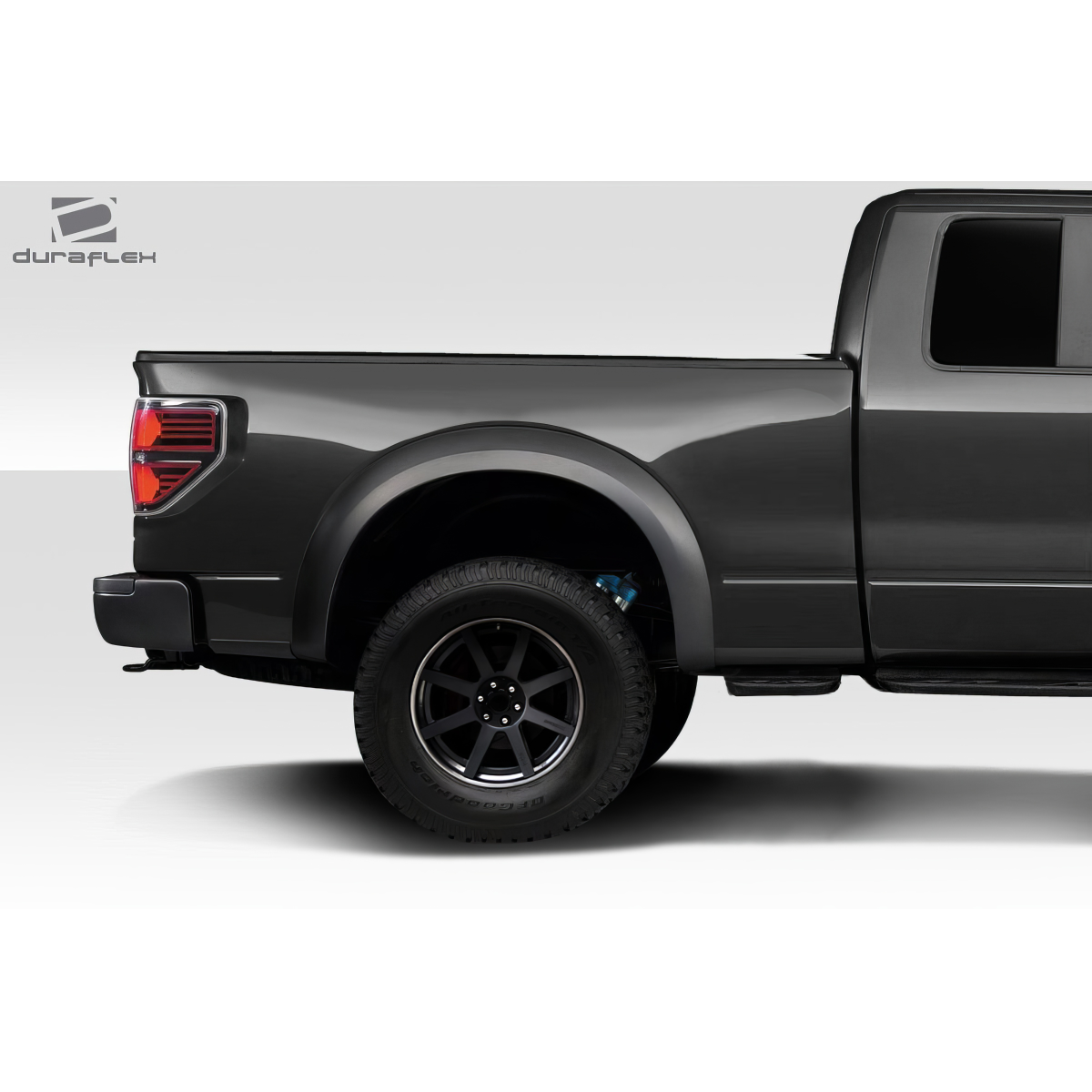 Modify your Ford F-150 2004 with our Exterior/Fenders - Image shows rear fender from side angle