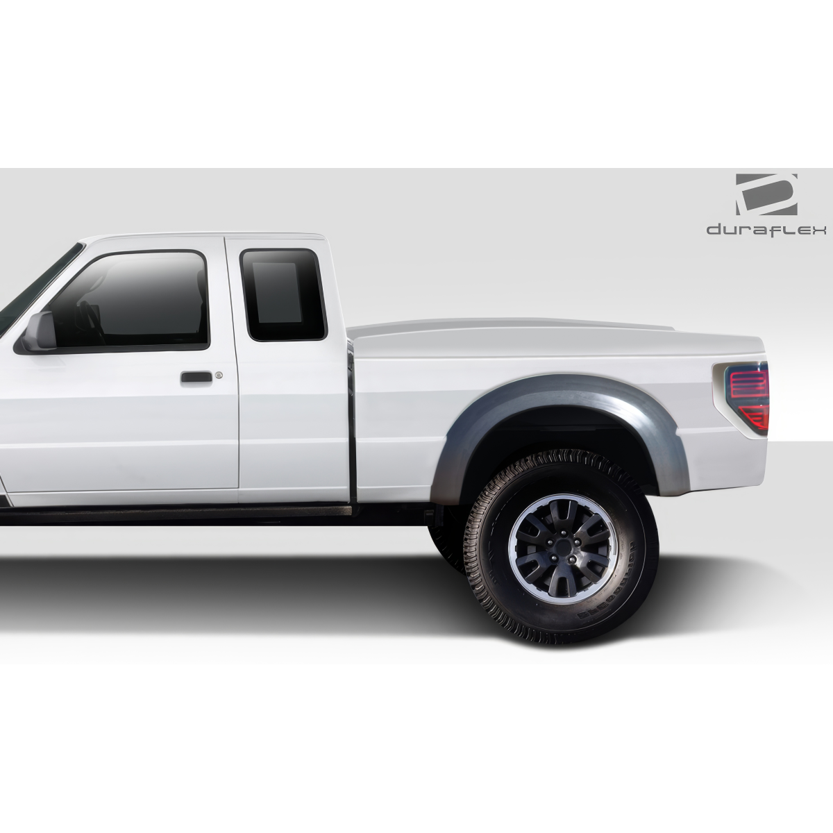 Modify your Ford Ranger 1993 with our Exterior/Fenders - Side view showcasing the fender design