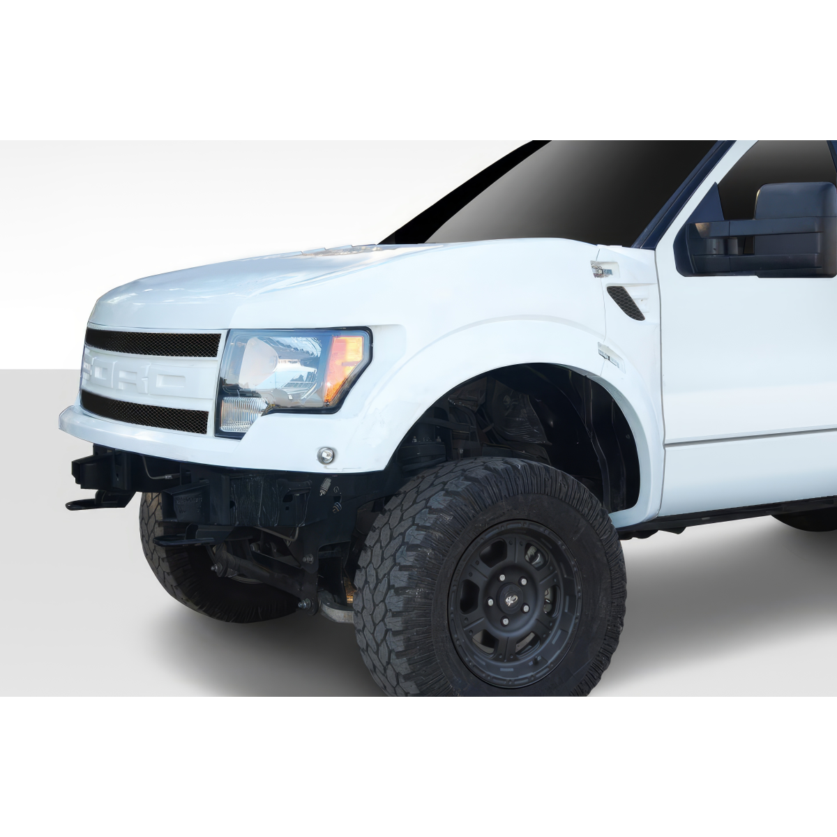 Modify your Ford F-150 2004 with our Exterior/Complete Body Kits - Front angle view of Ford F150 part