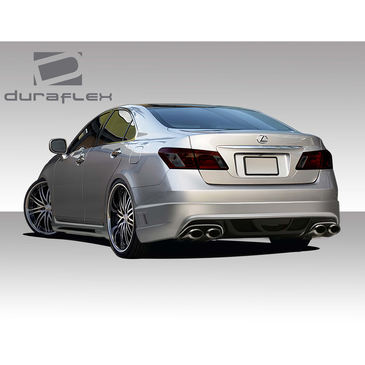 Modify your Lexus ES Series 2007 with our Exterior/Complete Body Kits - The image shows the rear view at a slight angle