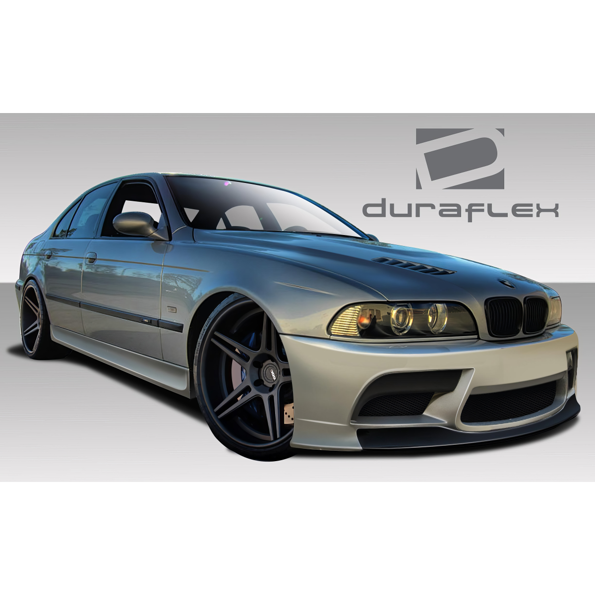 Modify your BMW 5-Series 1997 with our Exterior/Side Skirts - Angle of view is three quarter front left