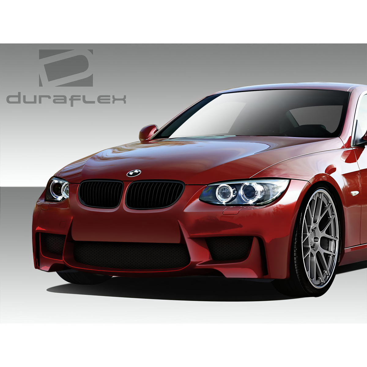 Modify your BMW 3-Series 2011 with our Exterior/Complete Body Kits - Front view at a slight angle looking down