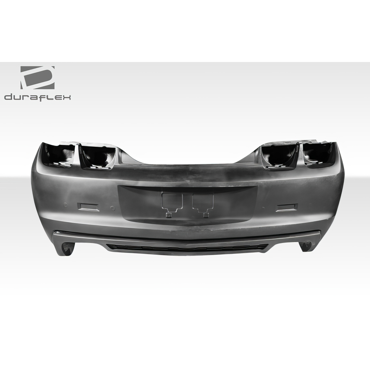 Modify your Chevrolet Camaro 2010 with our Exterior/Rear Bumpers or Lips - Front view of rear bumper at straight angle