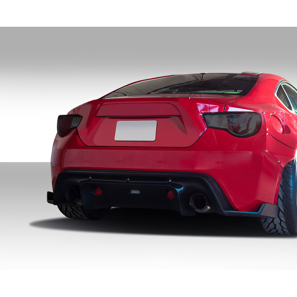 Modify your Scion FR-S 2013 with our Exterior/Diffusers - Rear angle view of the car part diffuser