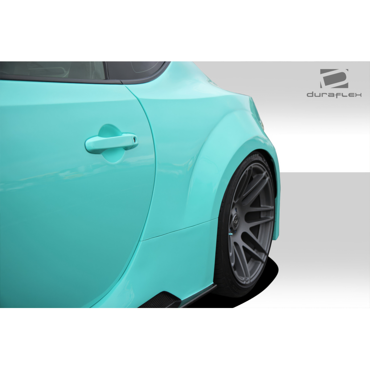 Modify your Subaru BRZ 2013 with our Exterior/Fenders - Image shows rear fender from side angle