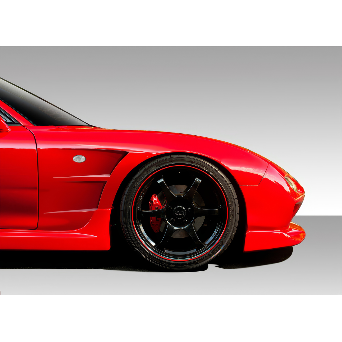 Modify your Mazda RX-7 1993 with our Exterior/Fenders - Side view of vehicle at a slight angle