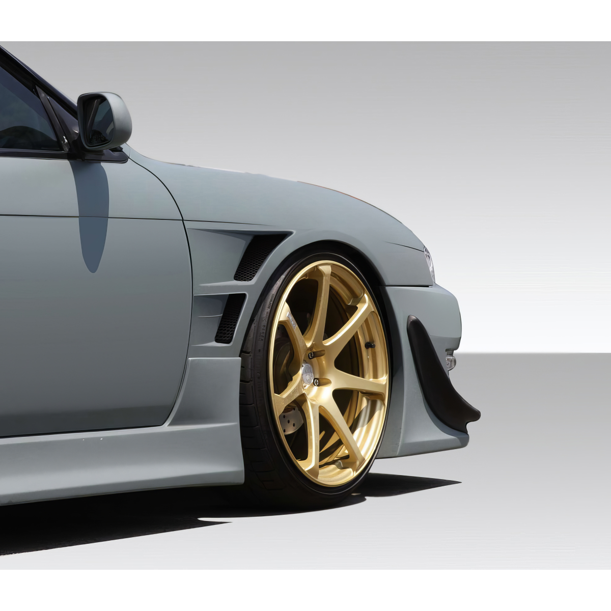 Modify your Nissan 240SX 1997 with our Exterior/Fenders - Photo shows vehicle viewed from low side angle