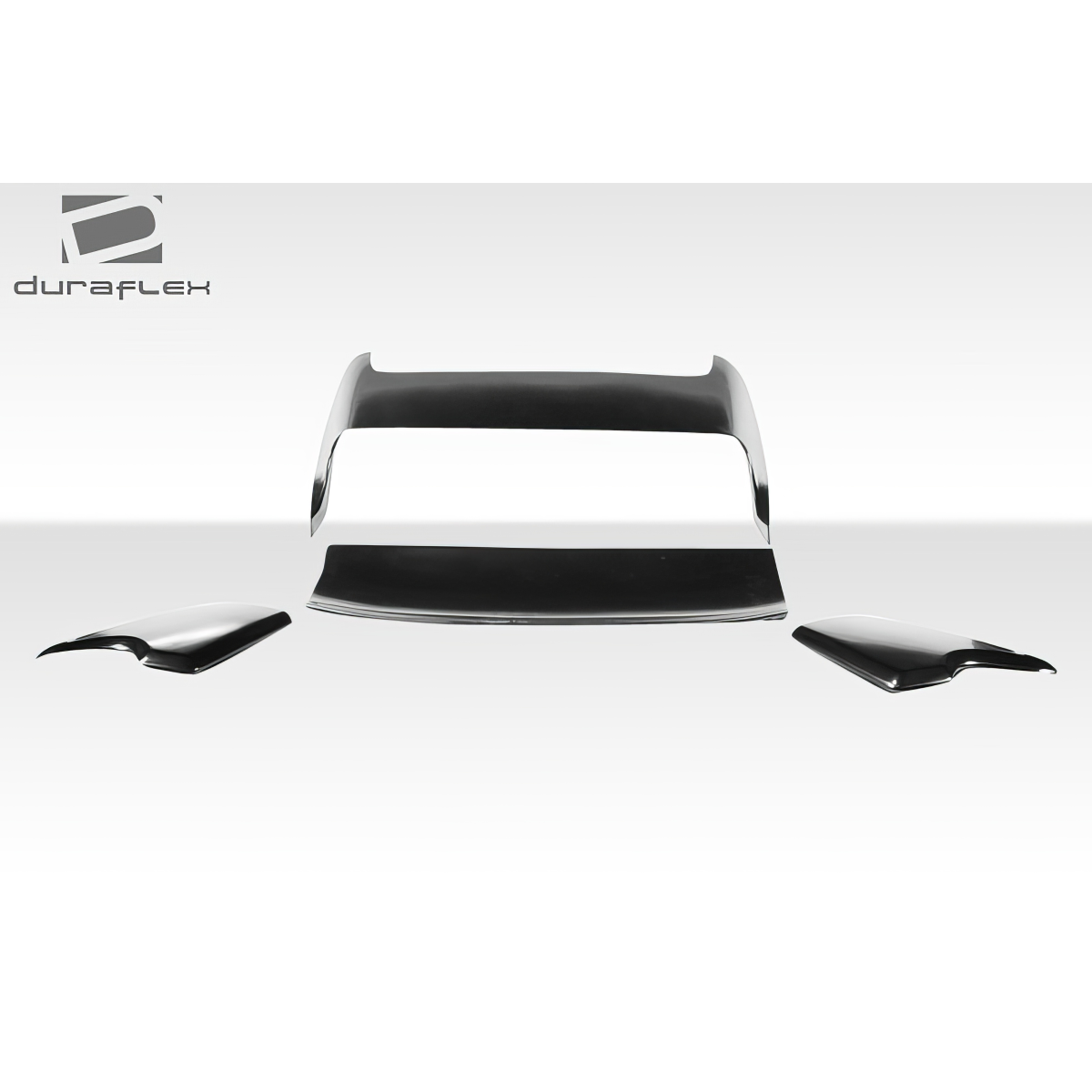 Modify your Subaru Impreza 2008 with our Exterior/Wings - Front view showing spoiler and trunk lid parts