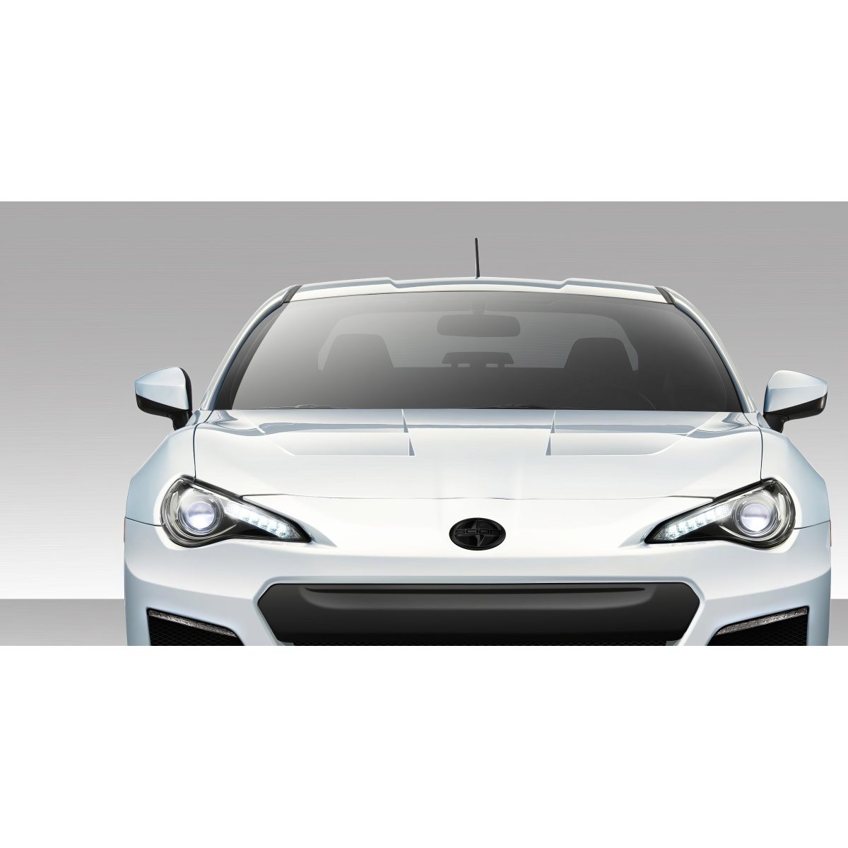 Modify your Subaru BRZ 2013 with our Exterior/Hoods - Front view of Subaru BRZ with hood design