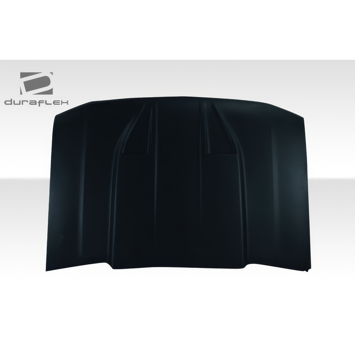 Modify your Ford Bronco 1992 with our Exterior/Hoods - Front view of hood part displayed flat