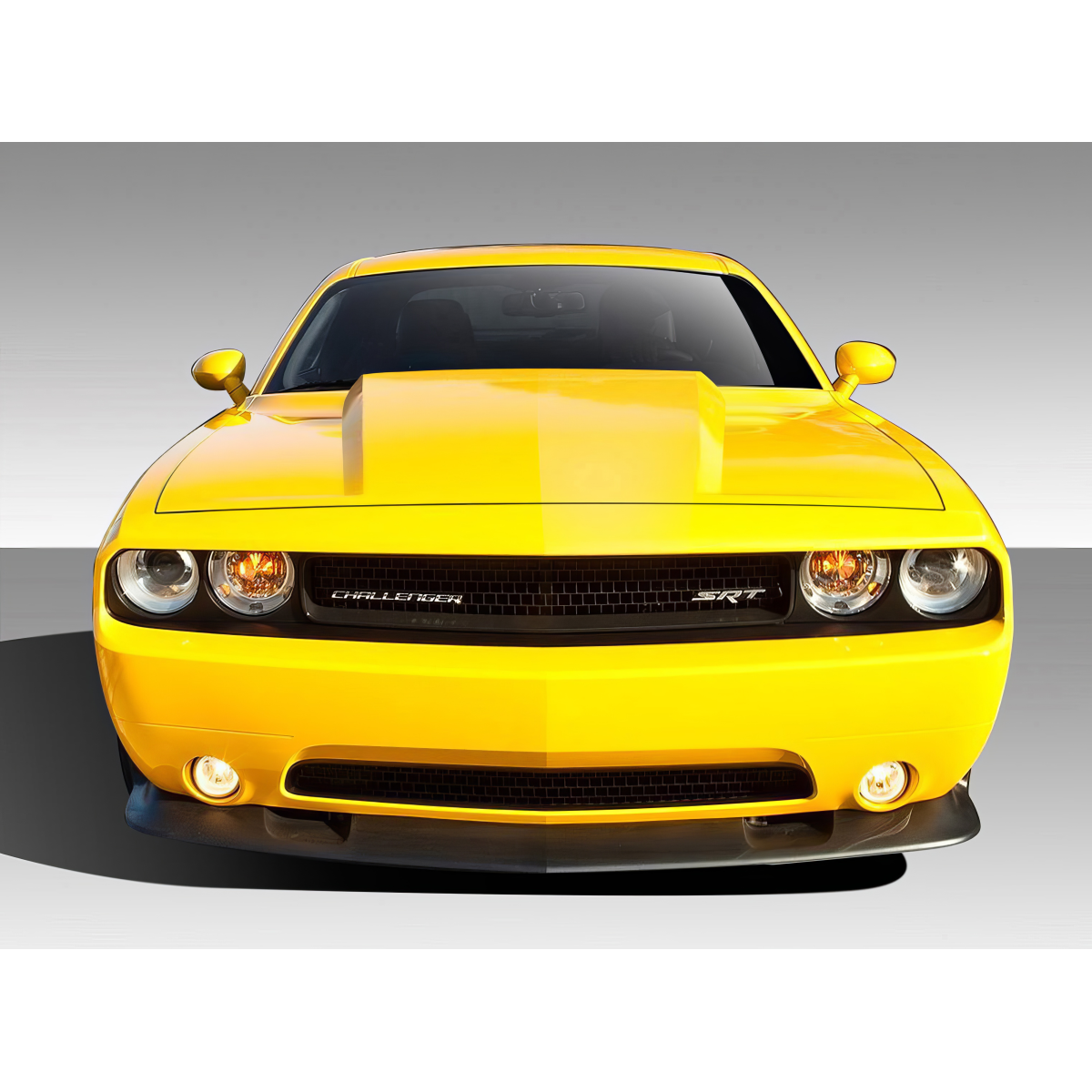 Modify your Dodge Challenger 2008 with our Exterior/Hoods - Vehicle is shown front view