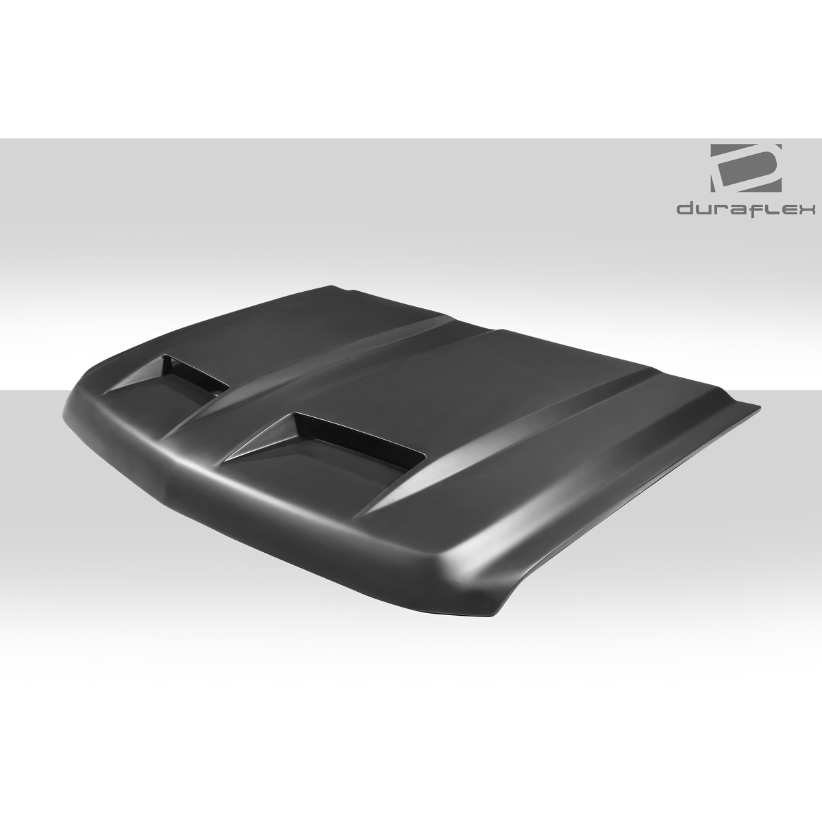 Modify your Chevrolet Silverado 2007 with our Exterior/Hoods - Front view angle of hood part