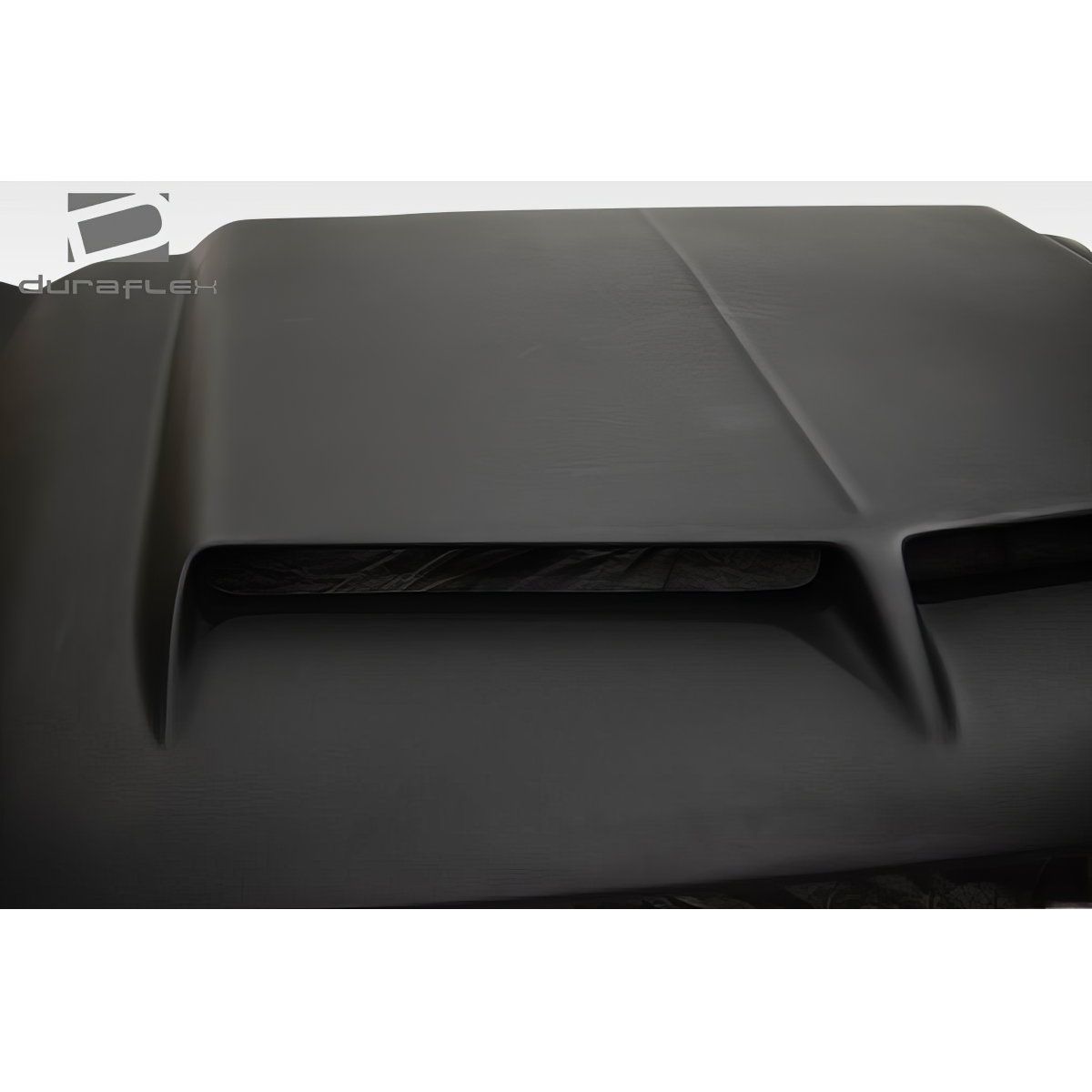 Modify your Ford F-250 Super Duty 2011 with our Exterior/Hoods - Top view showing hood design from above