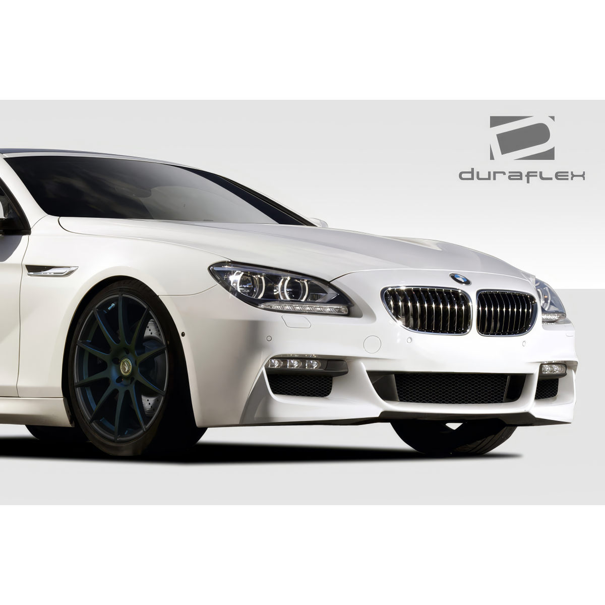 Modify your BMW 6-Series 2011 with our Exterior/Front Bumpers or Lips - Front angle view of the vehicle part