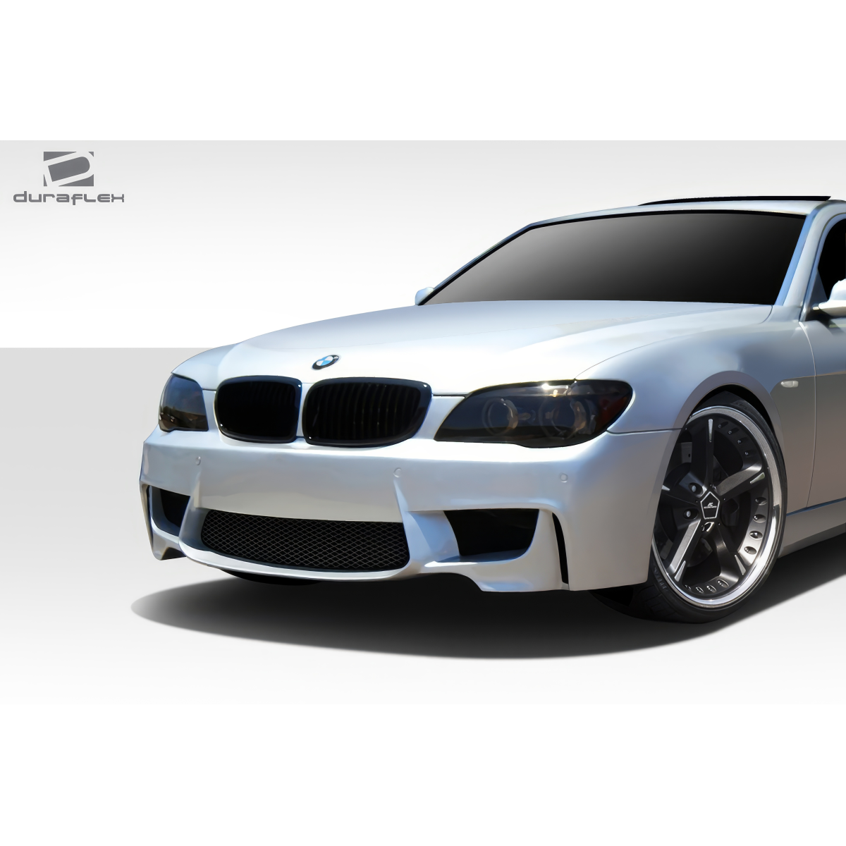 Modify your BMW 7-Series 2006 with our Exterior/Front Bumpers or Lips - Front angle view of BMW 7 Series bumper