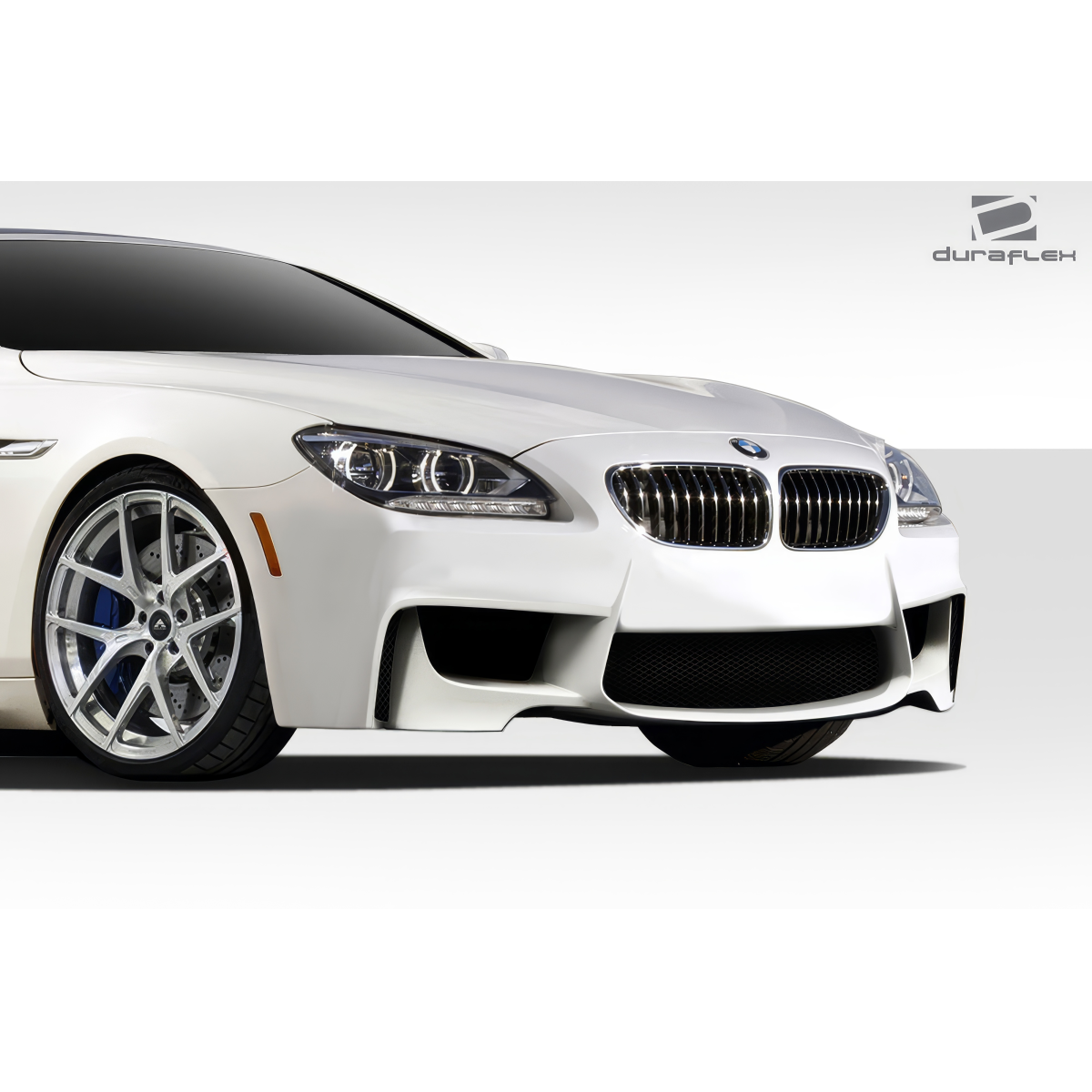 Modify your BMW 6-Series 2011 with our Exterior/Front Bumpers or Lips - Front angle view of BMW 6 Series bumper