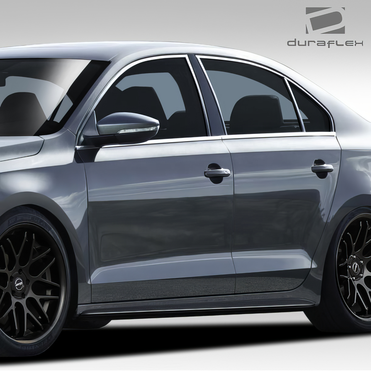 Modify your Volkswagen Jetta 2011 with our Exterior/Complete Body Kits - Side view of vehicle at a slight angle