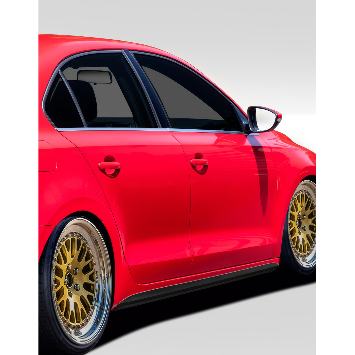 Modify your Volkswagen Jetta 2011 with our Exterior/Complete Body Kits - The image shows a side angle of the car