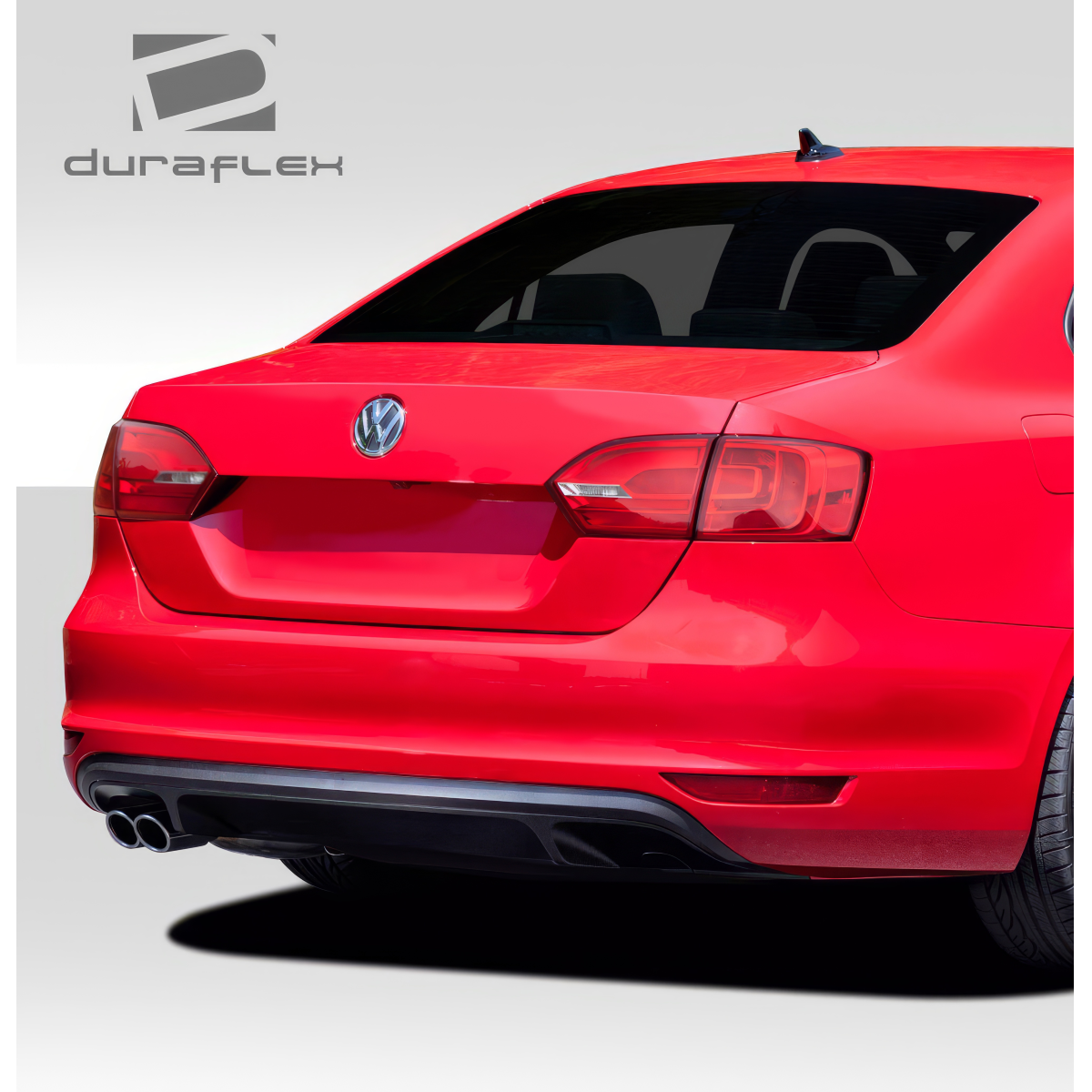 Modify your Volkswagen Jetta 2011 with our Exterior/Complete Body Kits - Viewed from the rear at a slight angle