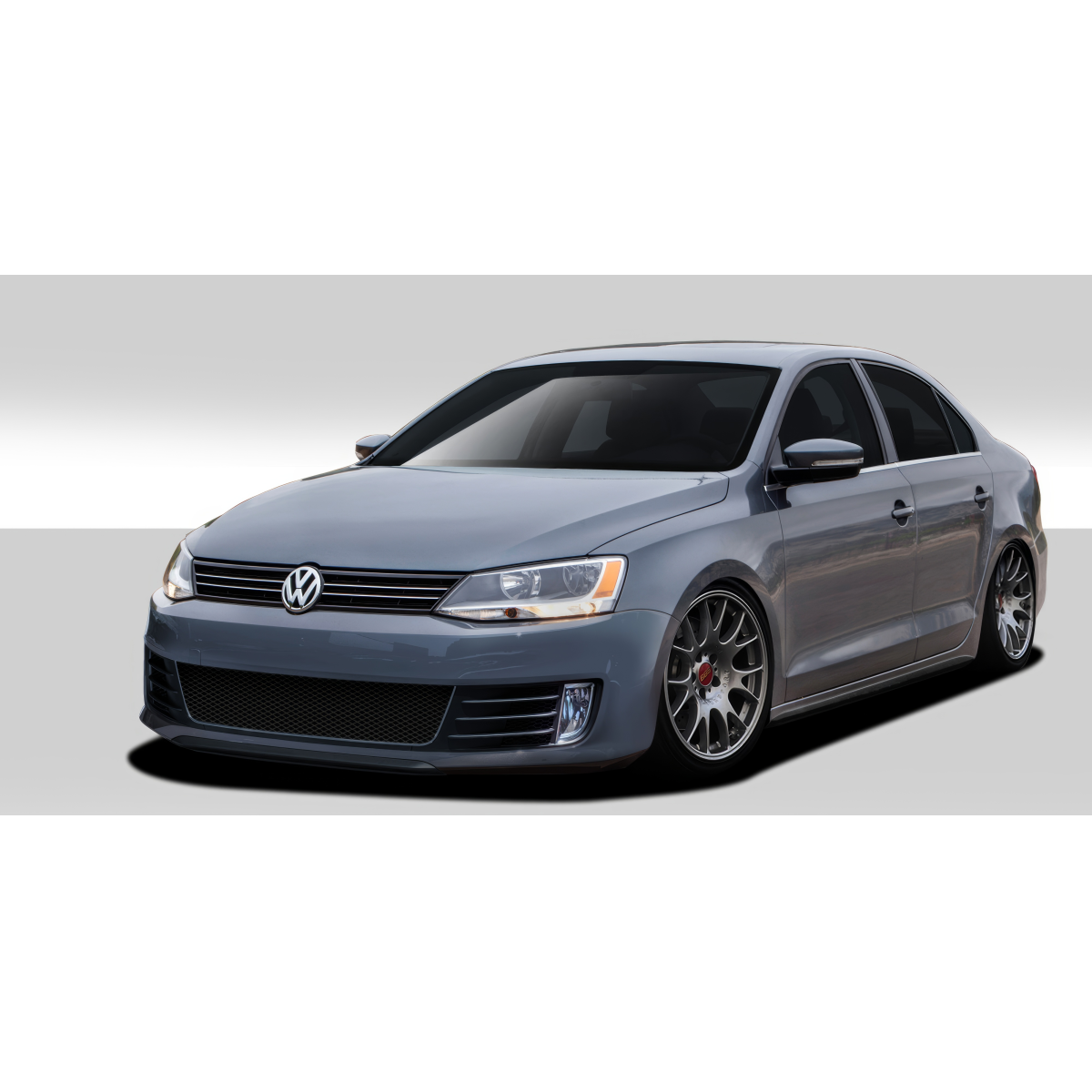 Modify your Volkswagen Jetta 2011 with our Exterior/Complete Body Kits - Three quarter front angle view of the vehicle