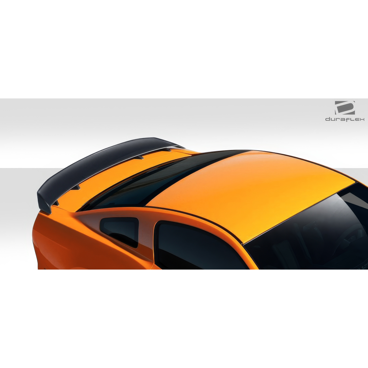 Modify your Ford Mustang 2010 with our Exterior/Wings - Top down angle view of car spoiler