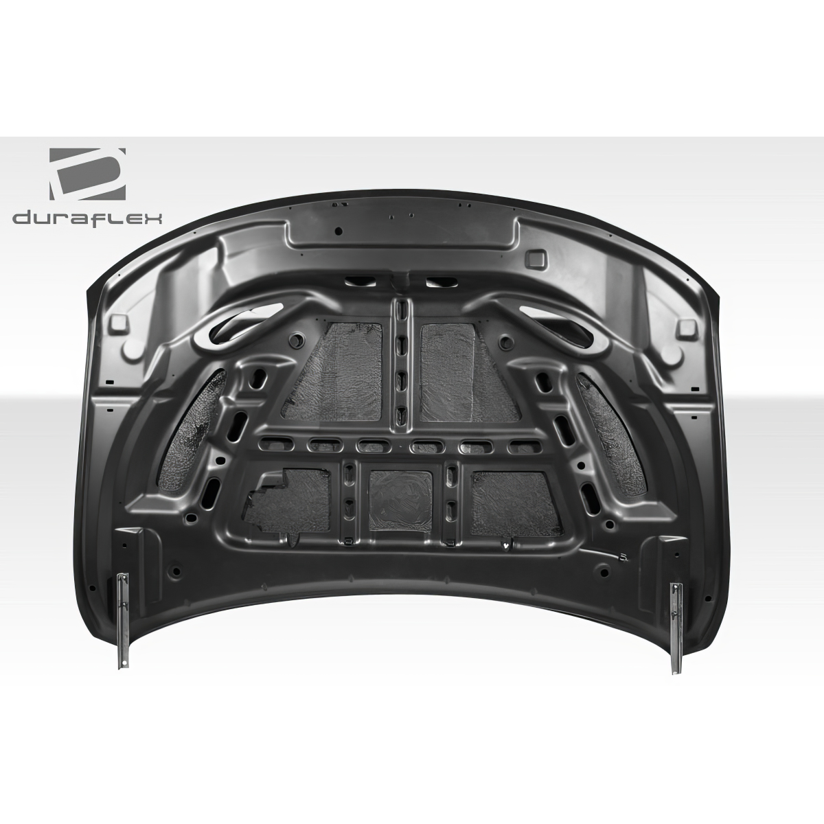 Modify your Jeep Cherokee 2011 with our Exterior/Hoods - Part viewed from below at a frontal angle
