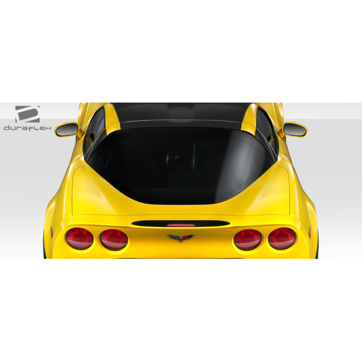 Modify your Chevrolet Corvette 2005 with our Others - Top down view of vehicle rear end